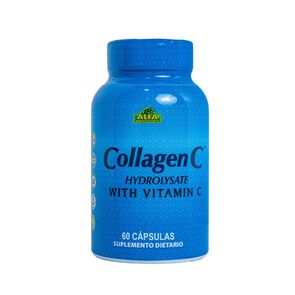 Suplemento-Dietario-Alfa-Vitamins-Collagen-C-Hydrolysate-With-Vitamin-C-Capsula-Frasco-X-60-imagen